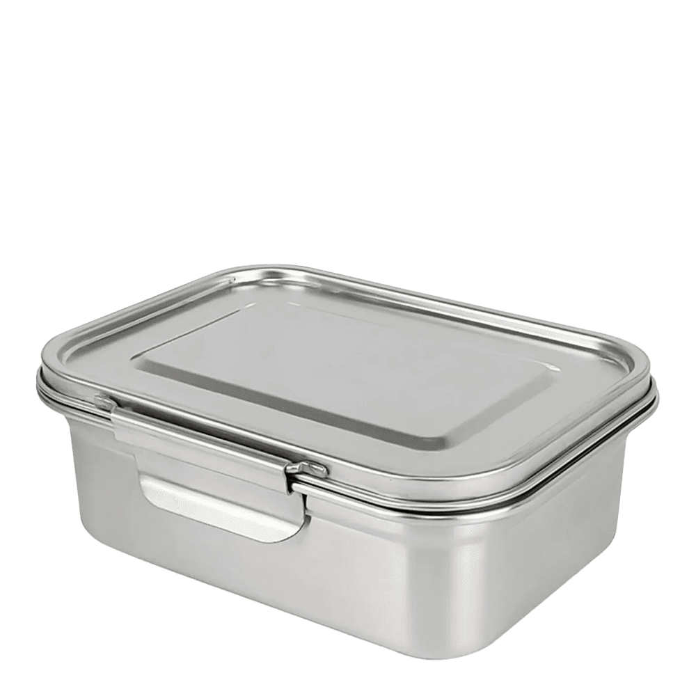 Edelstahlbehälter mit Edelstahldeckel von Reusable Dishes